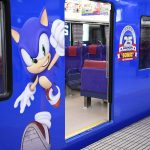 Sonic mania publicidad tren