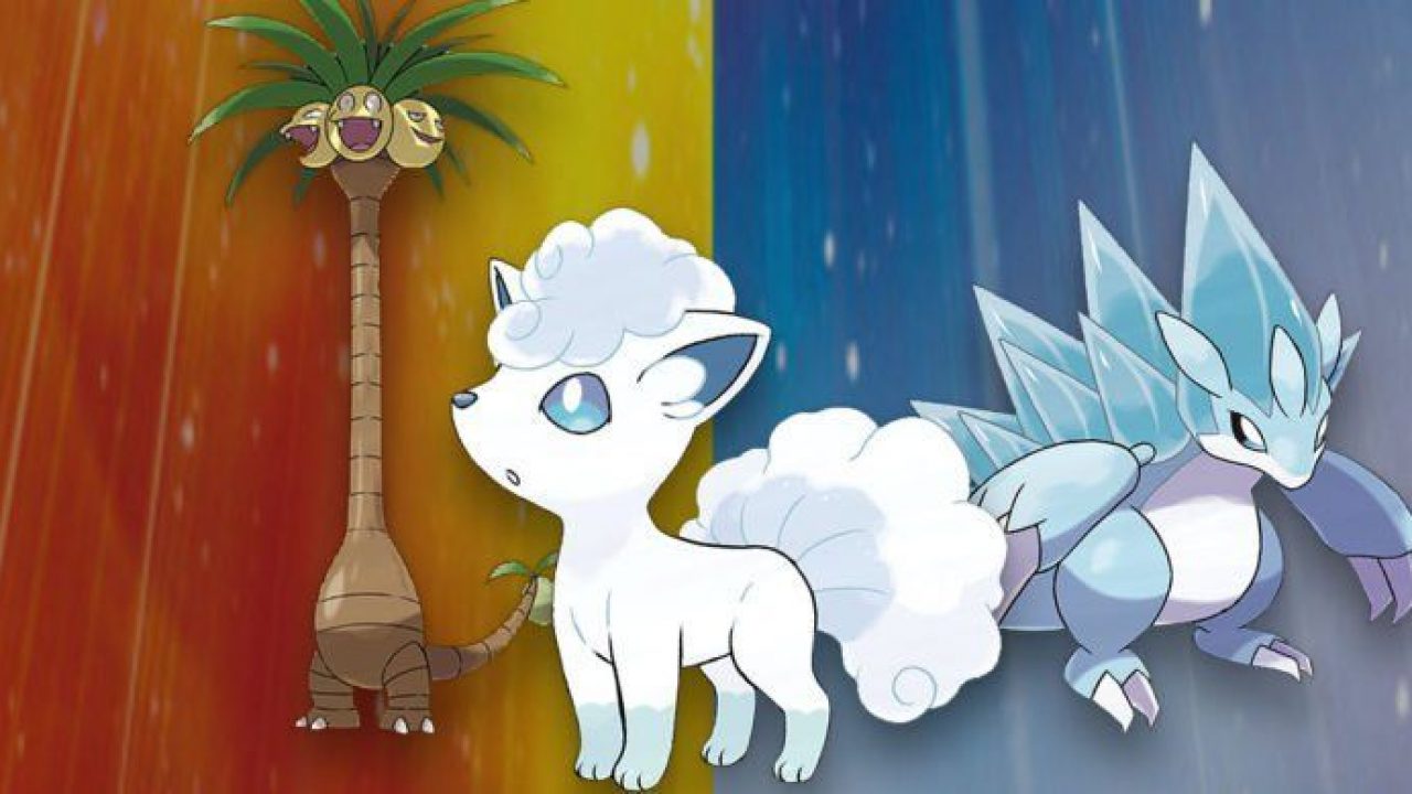 Pokémon Sol y Luna: Todas las formas de Alola