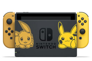 edicion especial de nintendo switch de pokemon let's go delantera