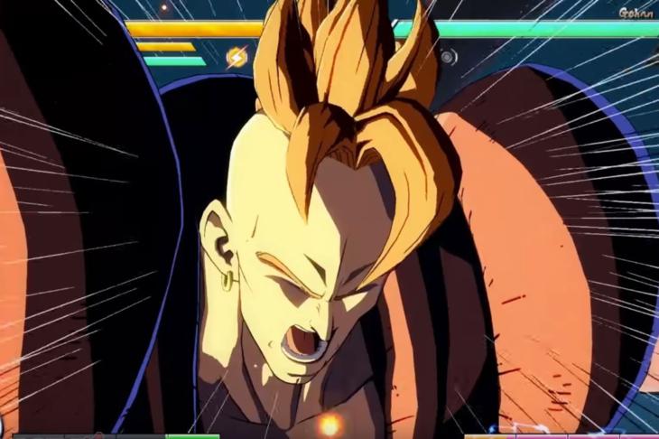 Así son los movimientos de Androide 16 en Dragon Ball FighterZ