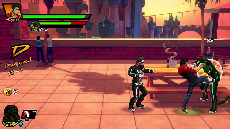 Análisis de Cobra Kai: The Karate Kid Saga Continues para PlayStation 4