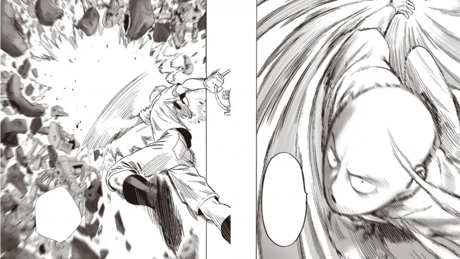 O fim do arco do Garou - One Punch Man Mangá 170 / 215 