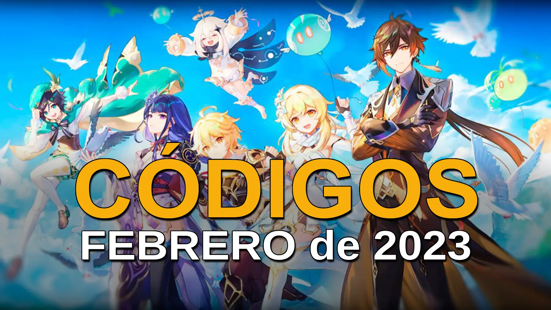 Códigos de Genshin Impact de febrero de 2023